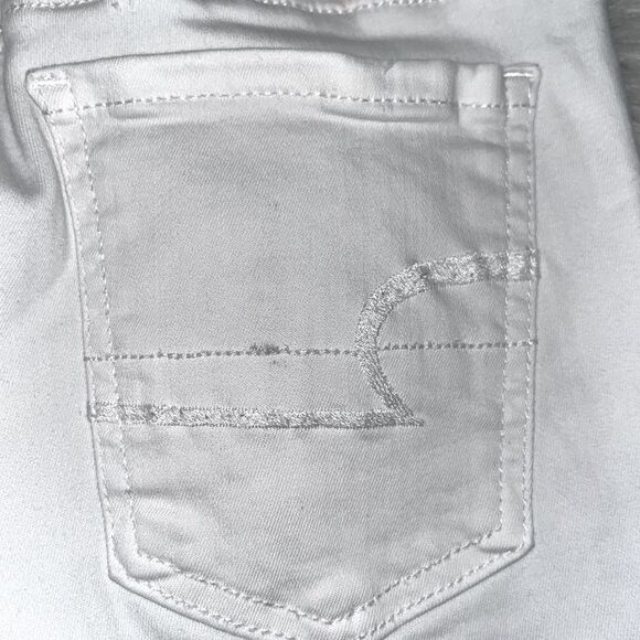 American Eagle White NE(X)T Level Stretch X Jeggings - Picture 5 of 9